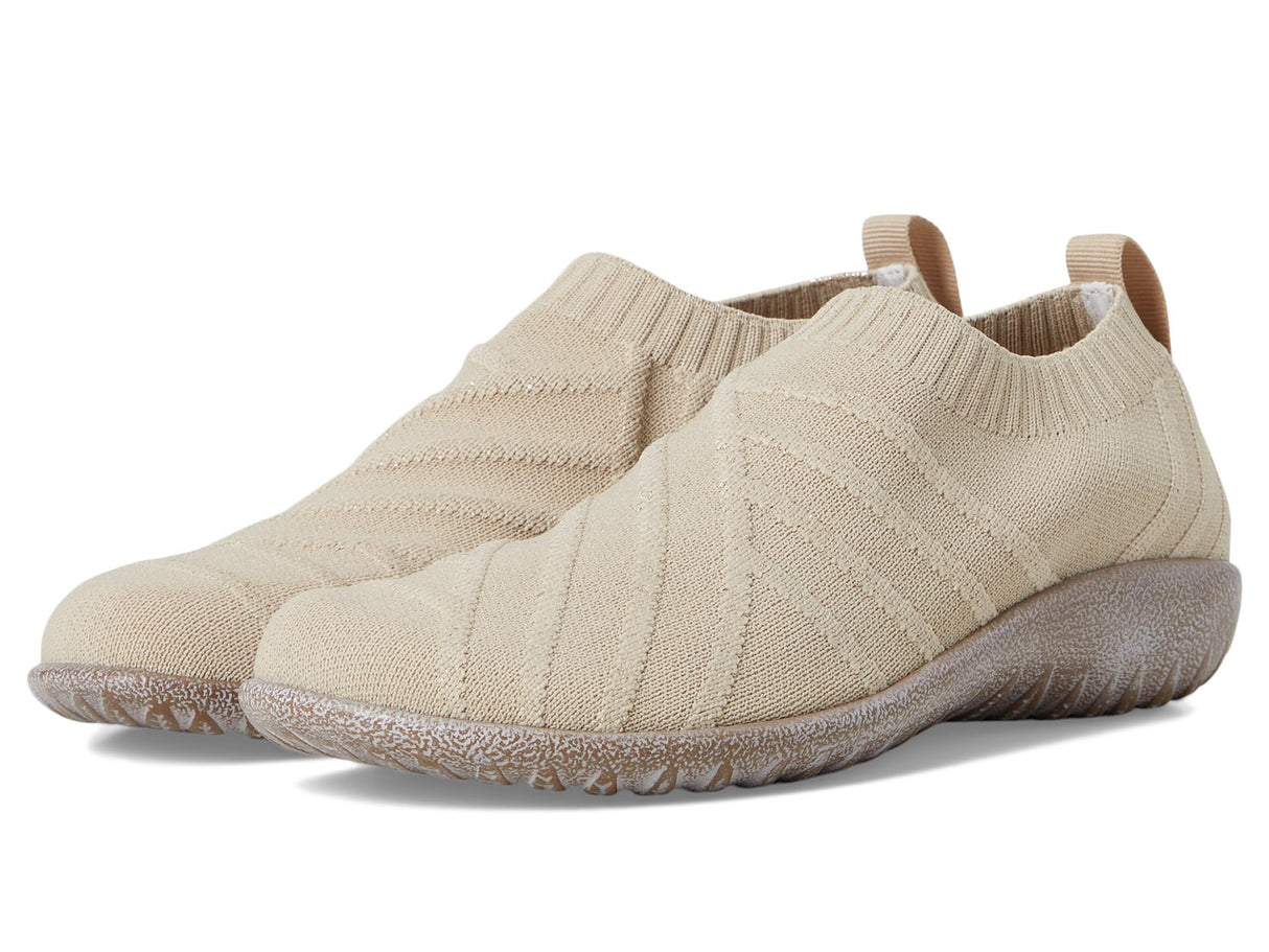 Taupe W/ Gold Knit
