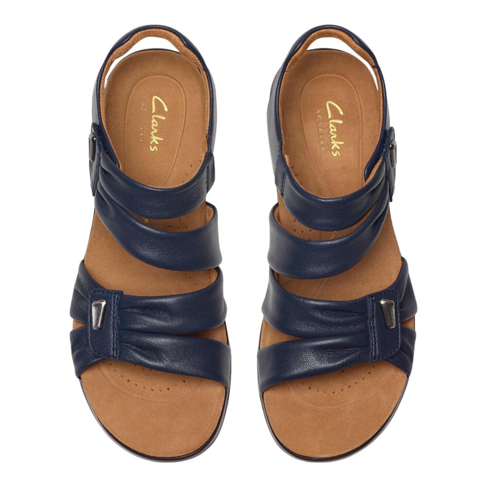 Navy Leather