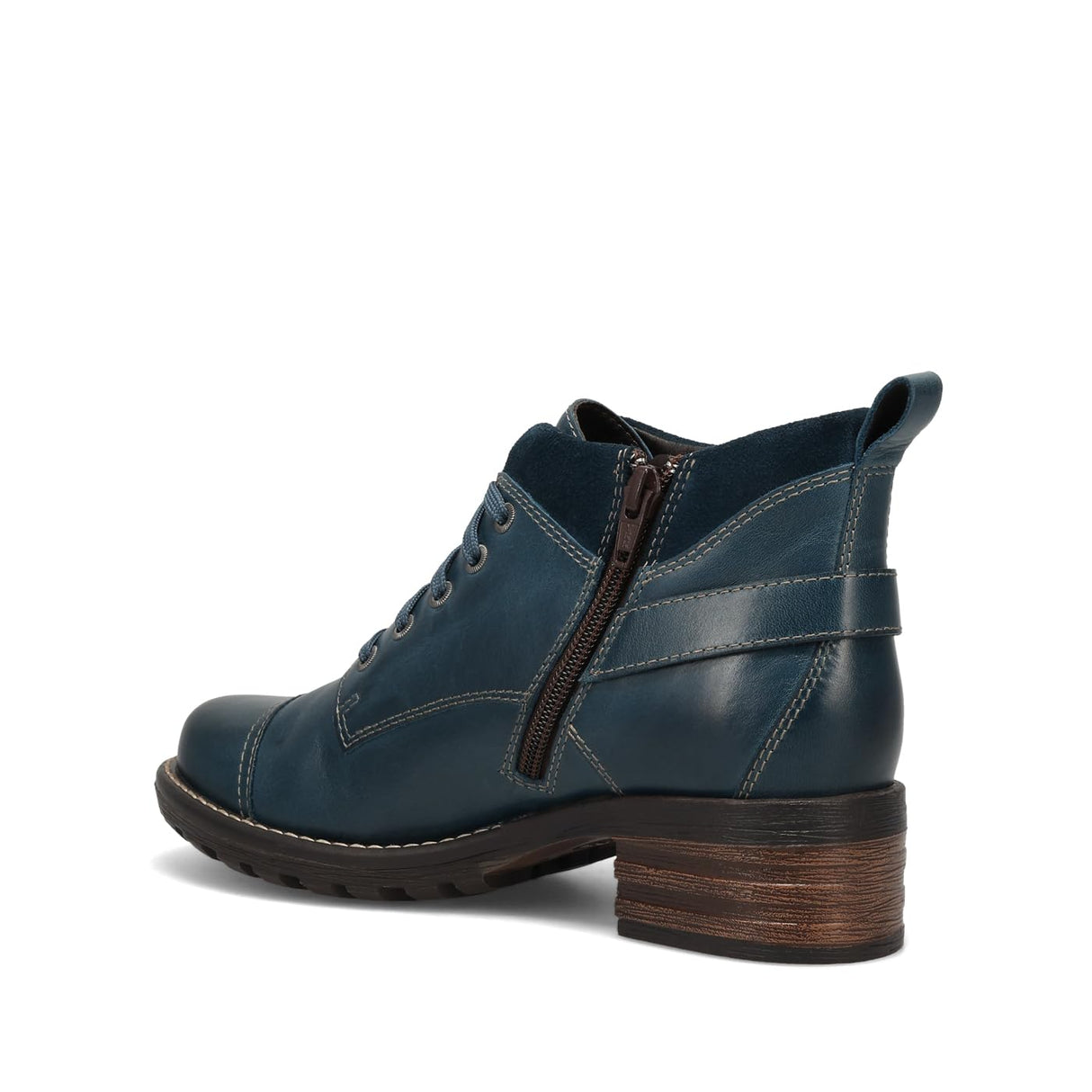 Petrol Blue Leather