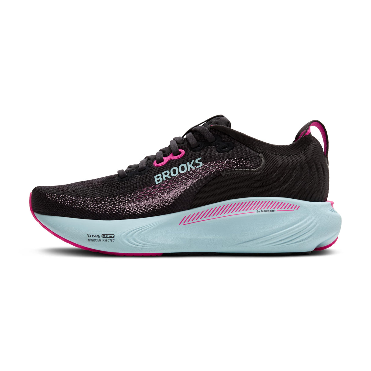 Black/Cyber Pink/Iced Aqua