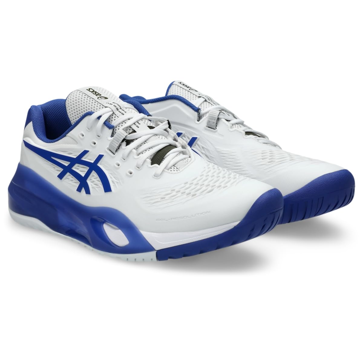 White/Dark Cobalt