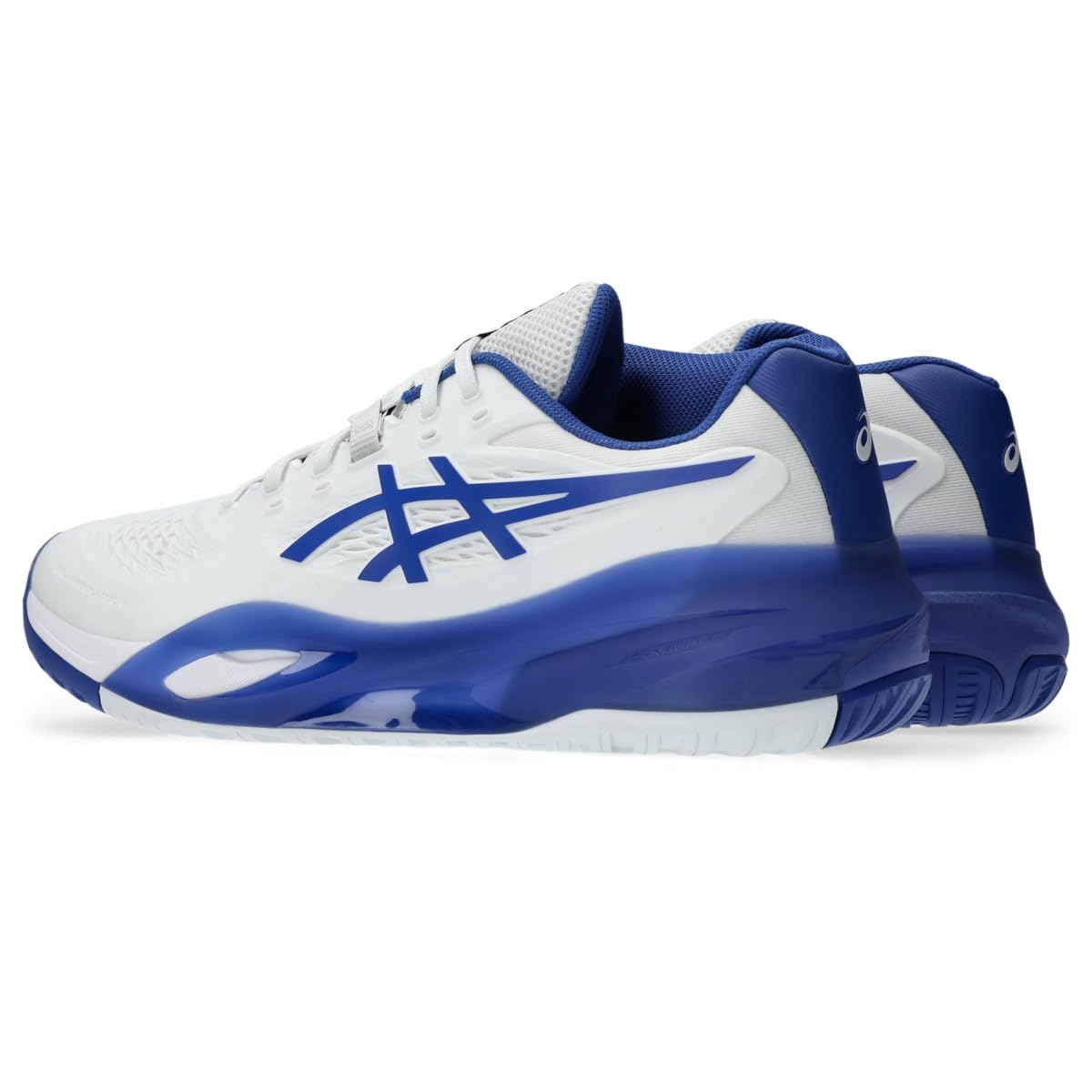 White/Dark Cobalt