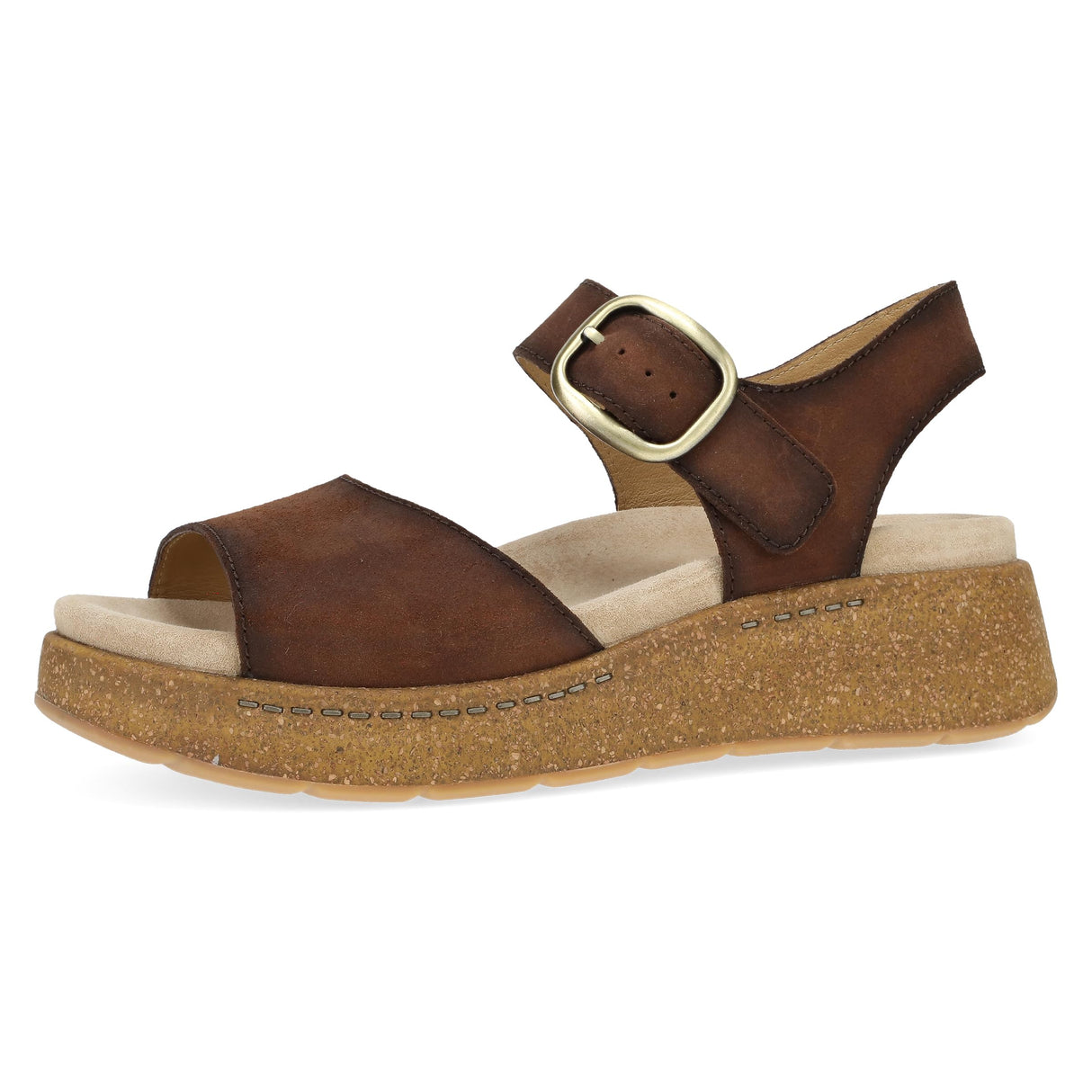 Brown Burnished Suede