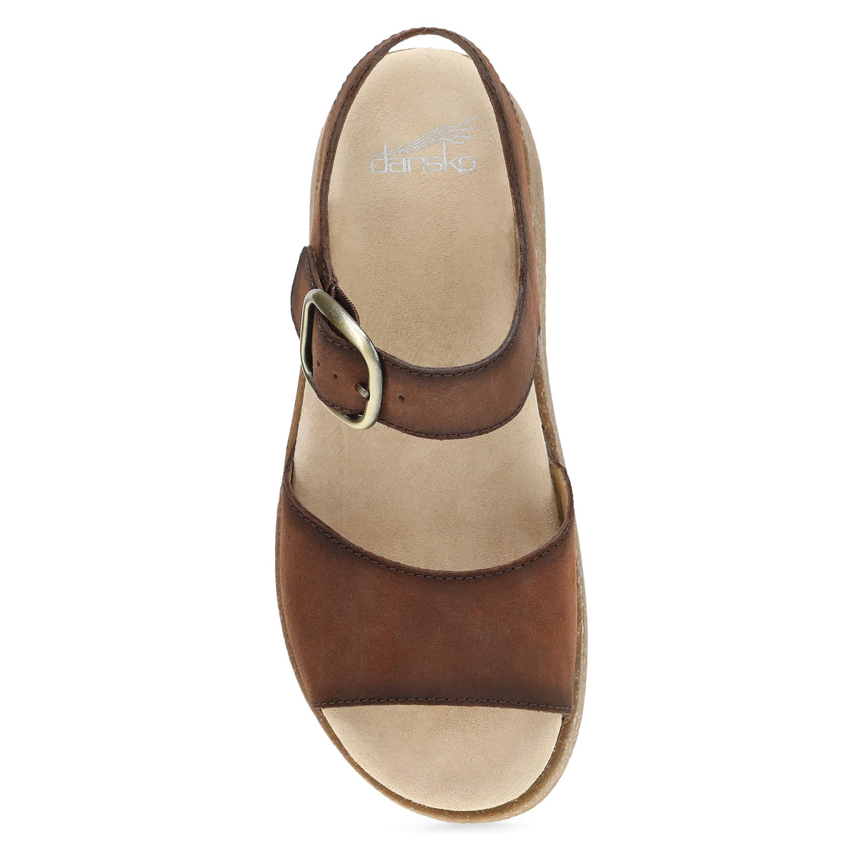 Brown Burnished Suede