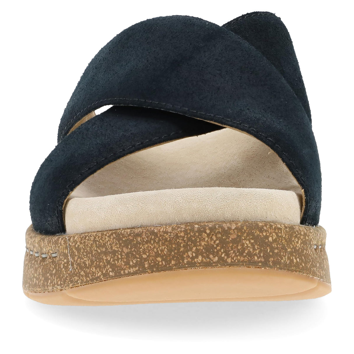 Black Burnished Suede