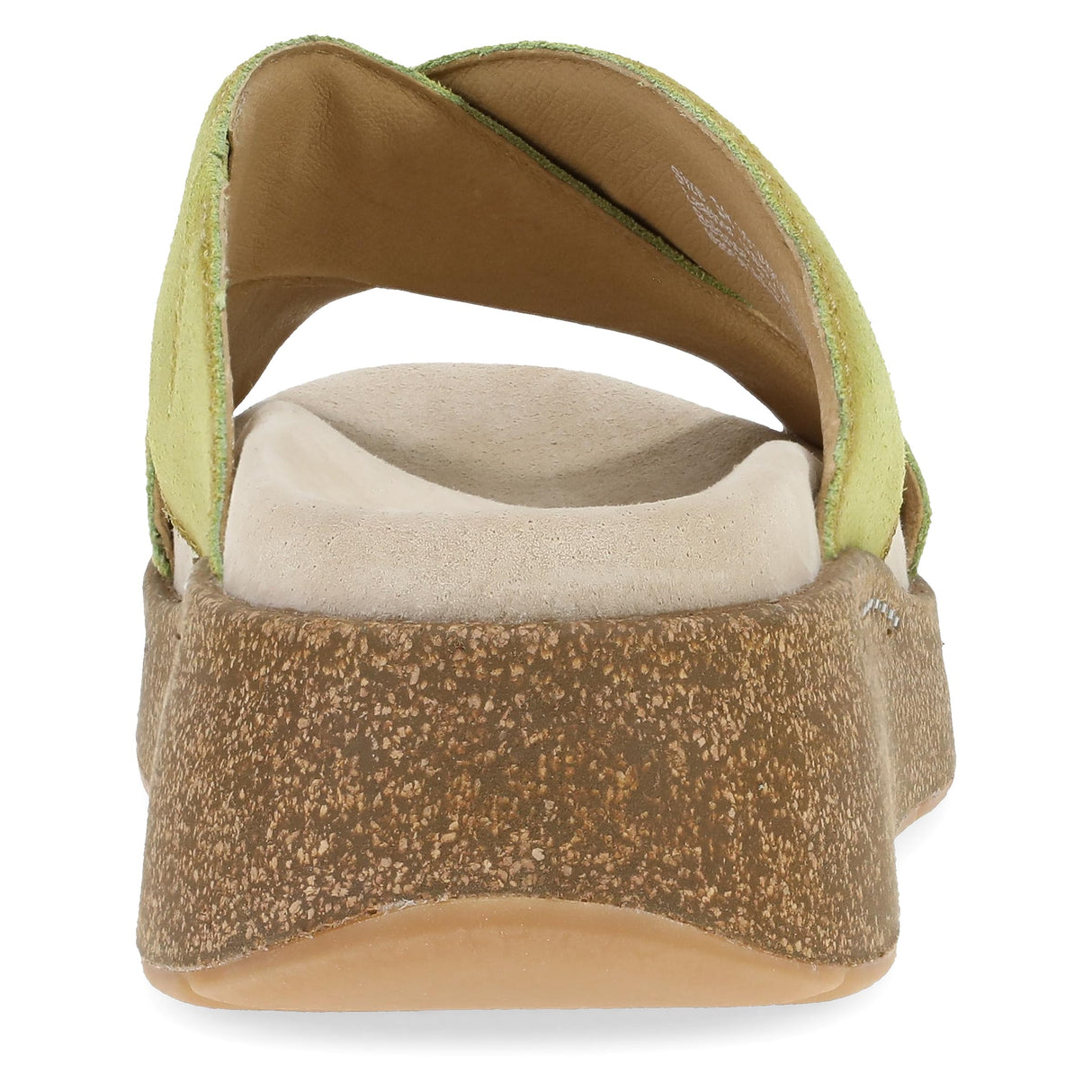 Lime Burnished Suede