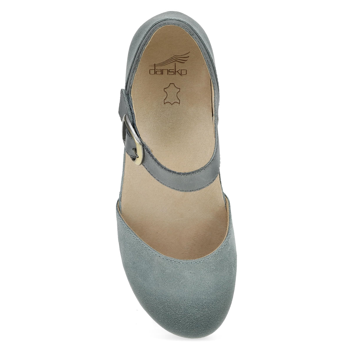 Denim Burnished Suede