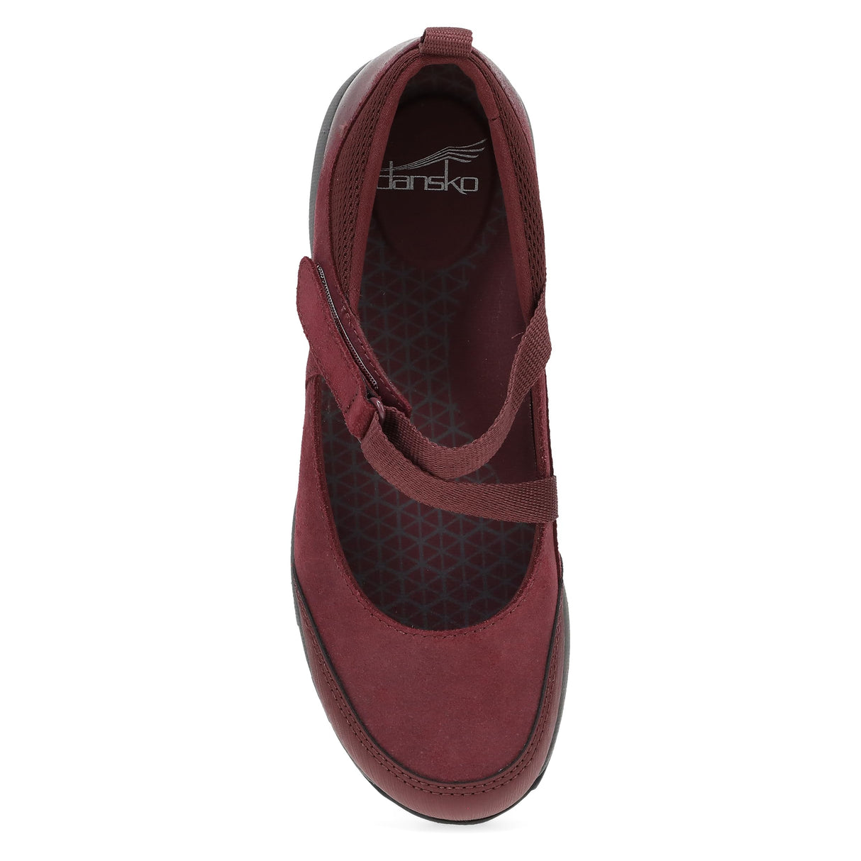 Wine Burnished Suede