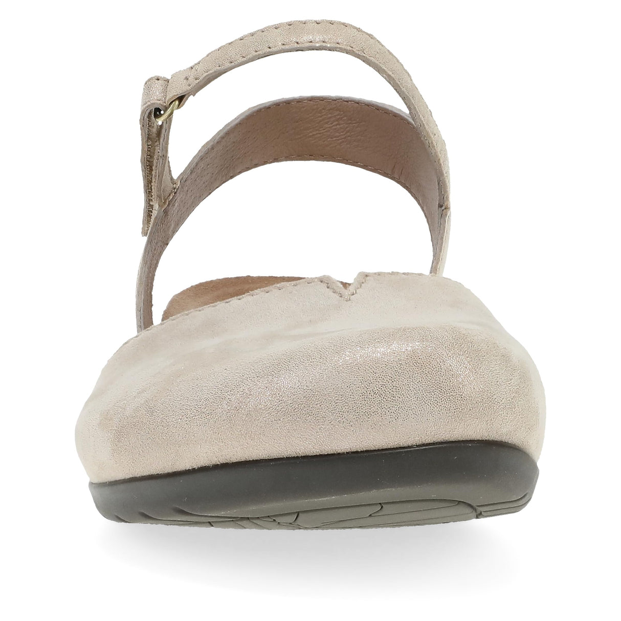Beige Sparkle Suede