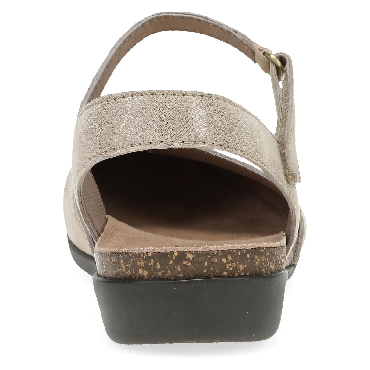 Beige Sparkle Suede