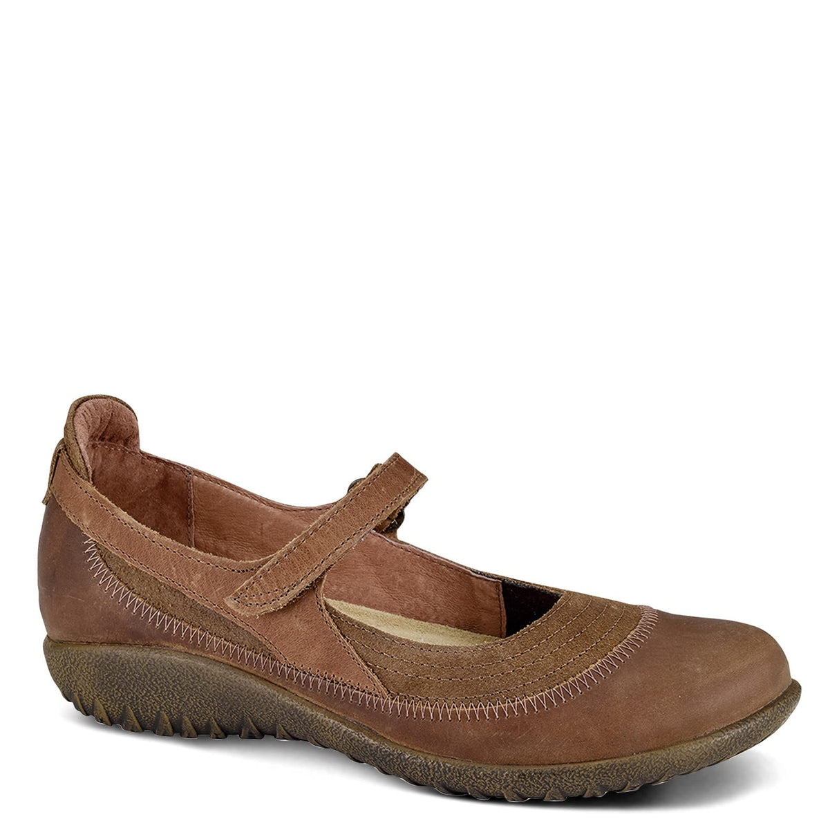 Antique Brown Suede/Saddle Brown Lthr/Latte Brown