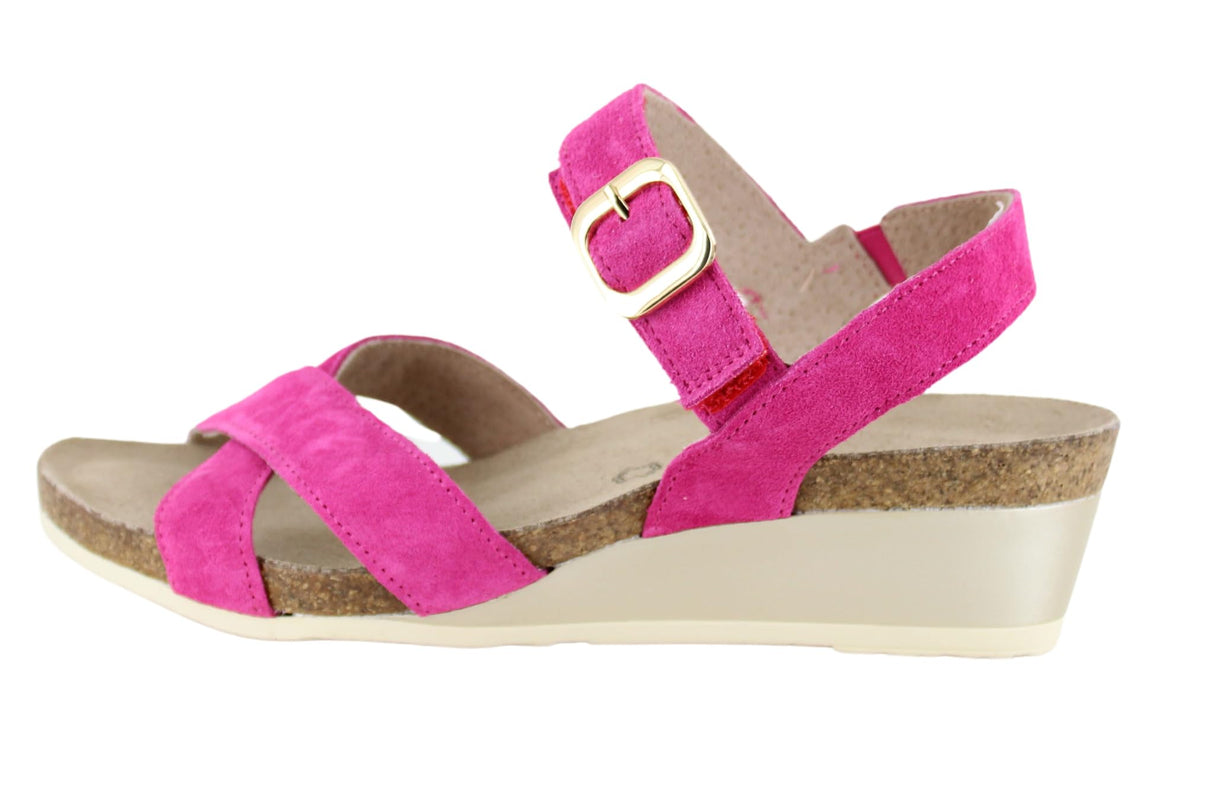 Fuchsia Suede