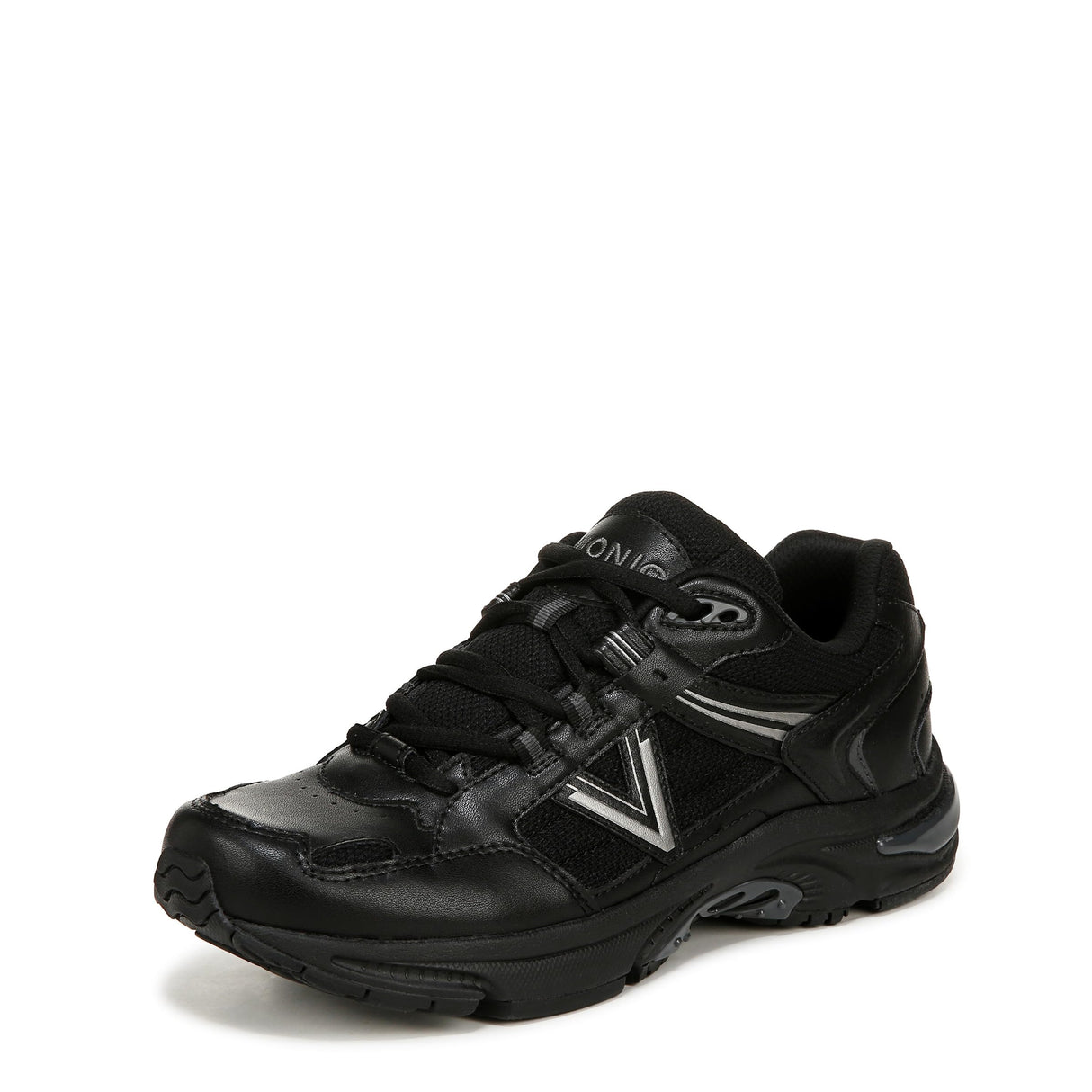 Black Char Leather