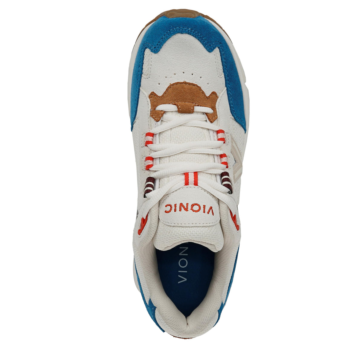 Ivory Multi Suede Leather