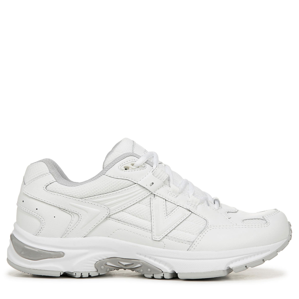 White Vapor Leather Mesh