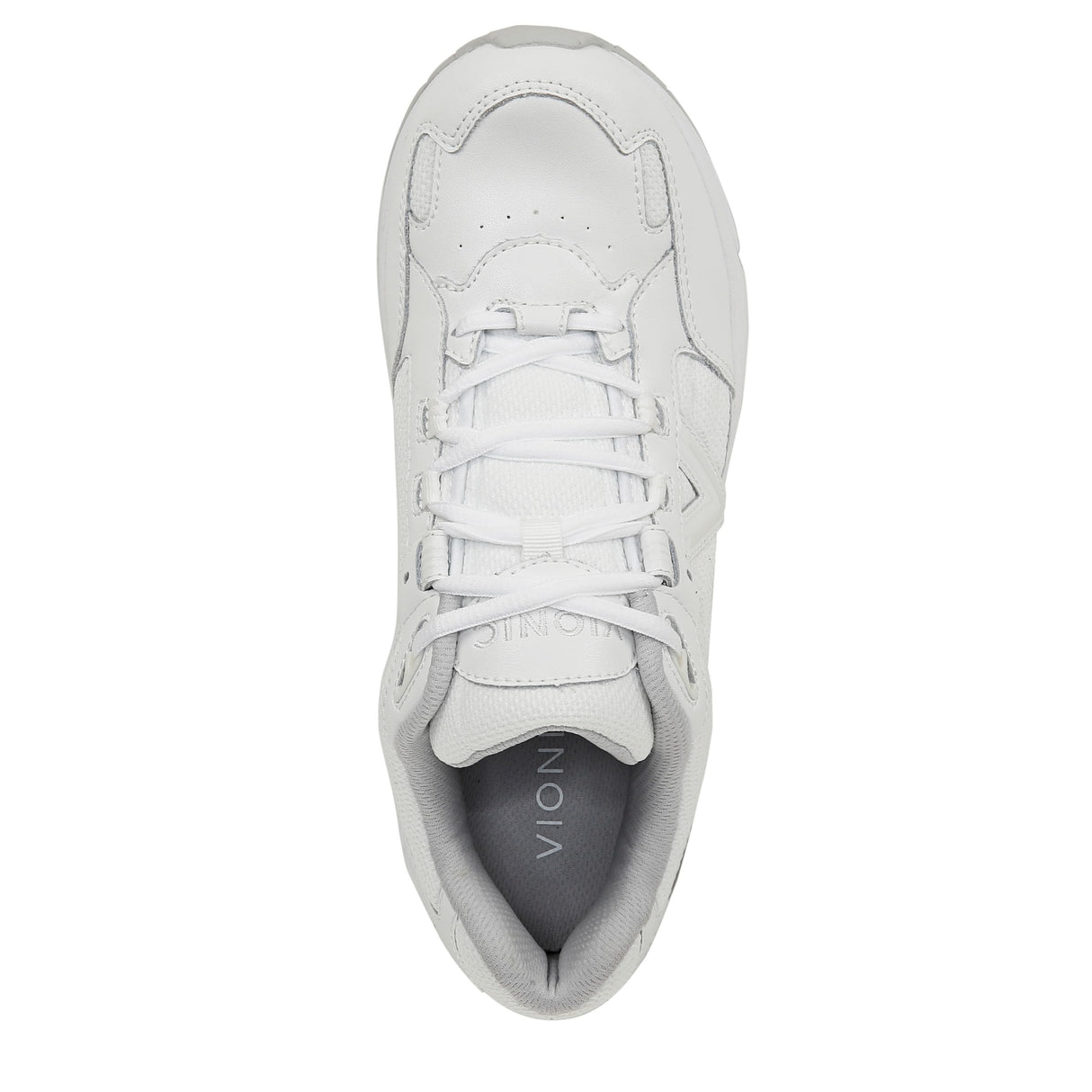 White Vapor Leather Mesh
