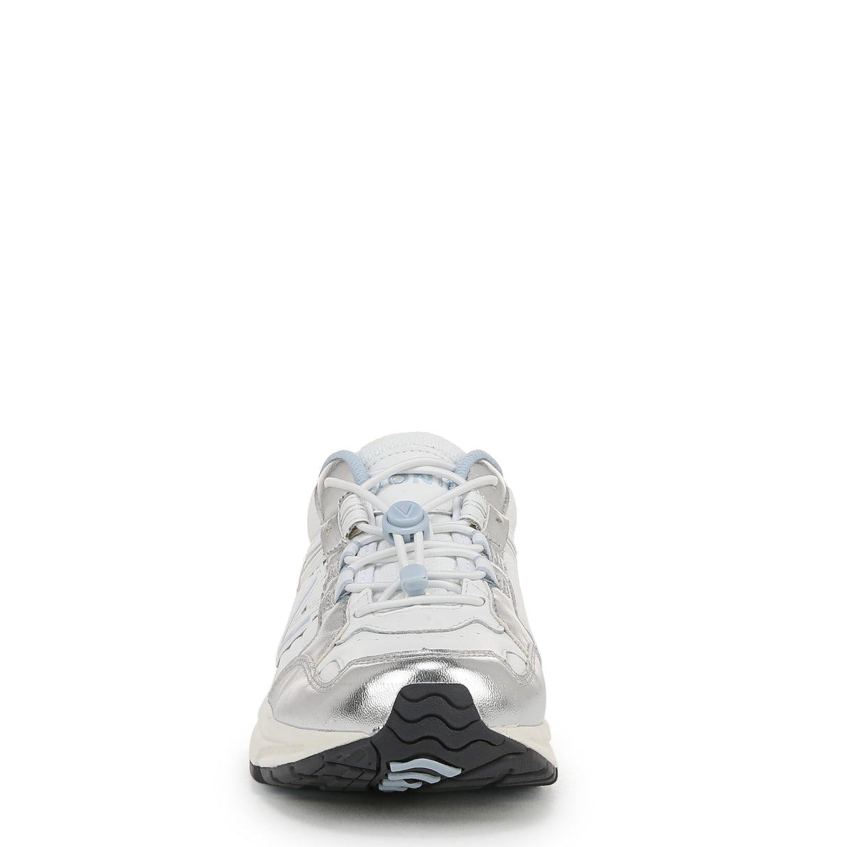 White Silver Leather