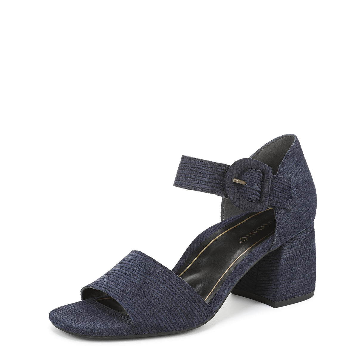 Navy Blazer Suede