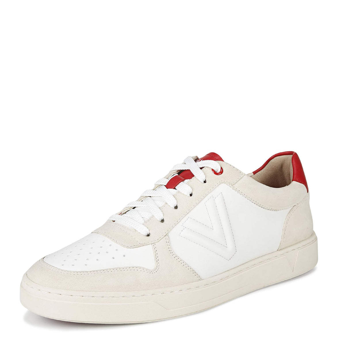 Cream/ Red