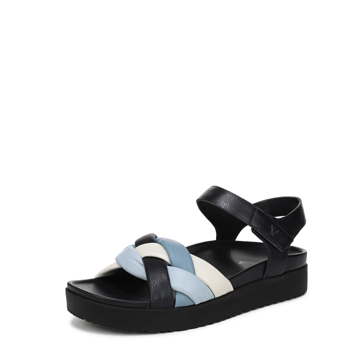 Navy Multi Leather