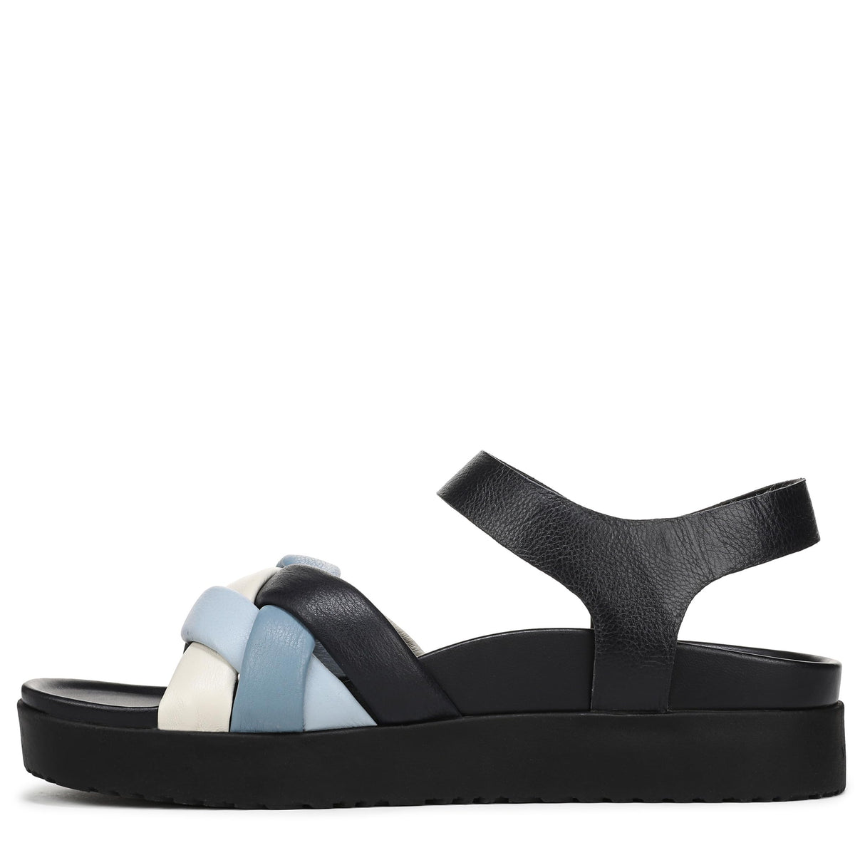 Navy Multi Leather