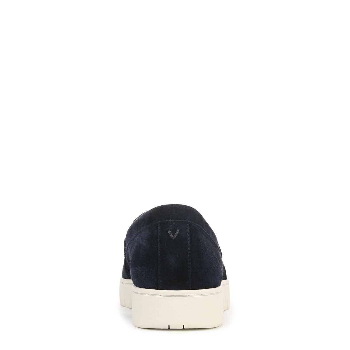 Navy Blazer Waxed Suede