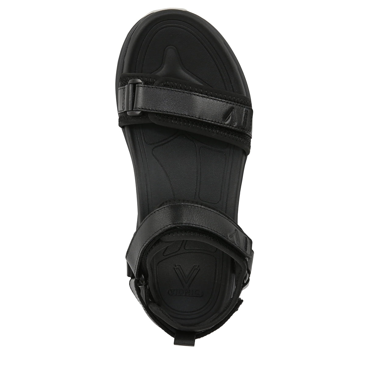 Black Leather and Fabric