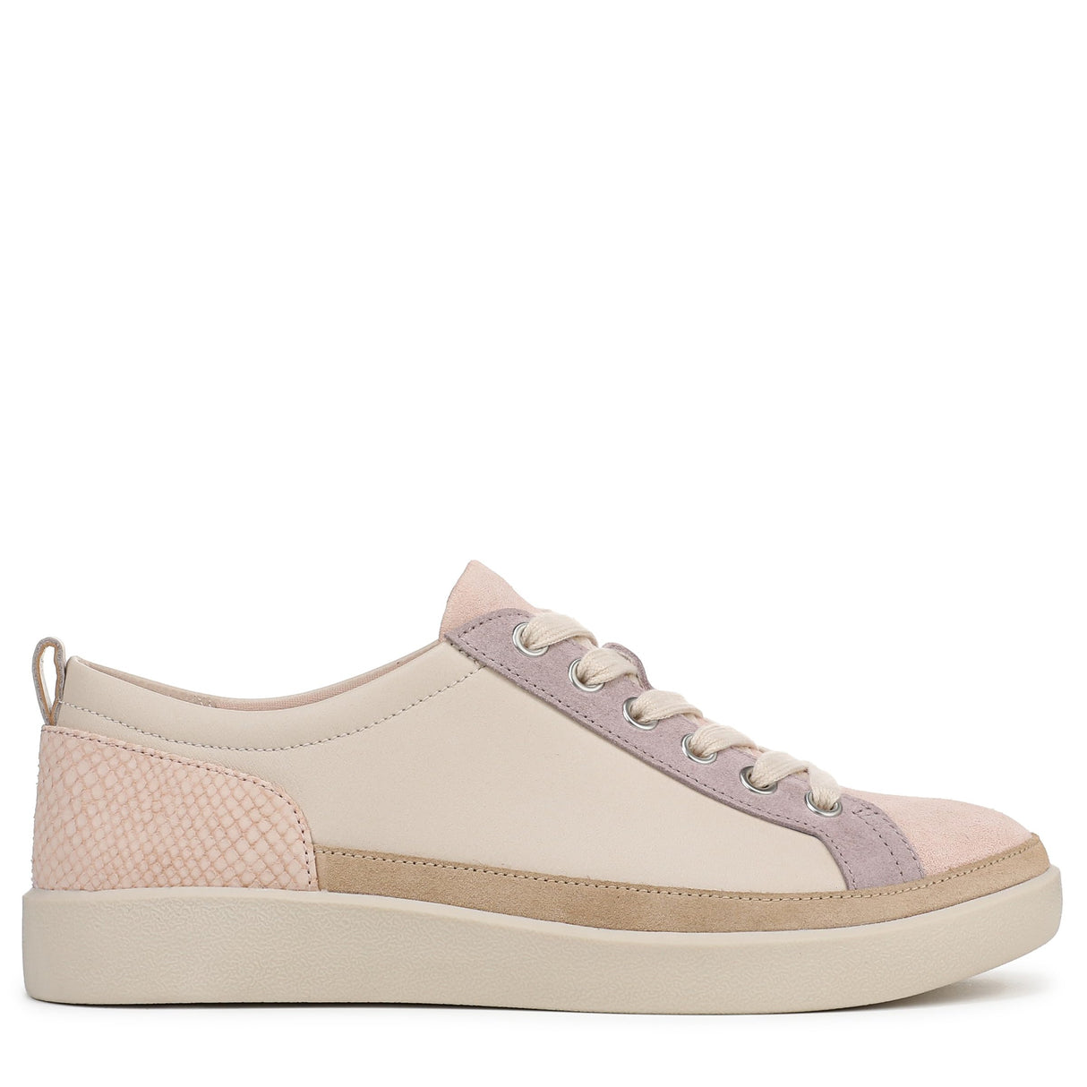 Parchment Cameo Rose Leather