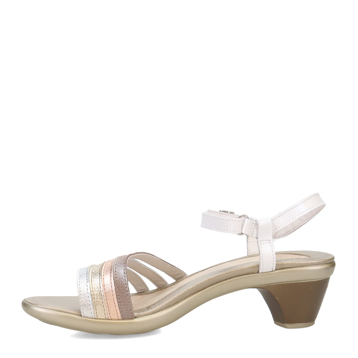 Metallic Silver Leather Combo