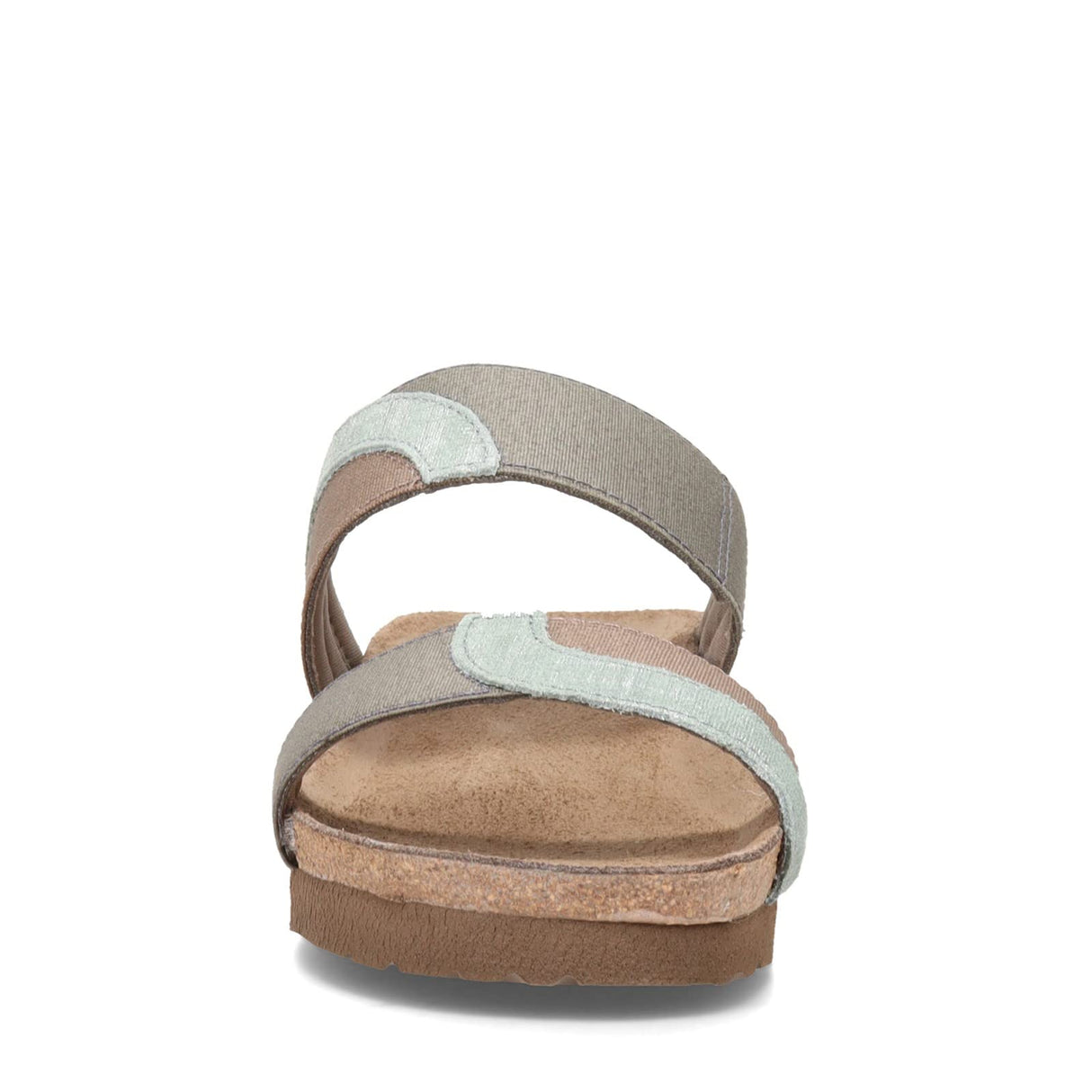 Teal Gry-Khaki Elastic