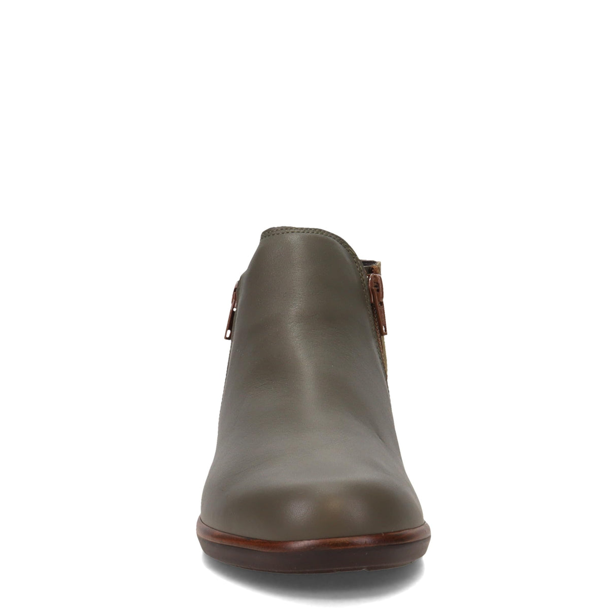 Soft Green Lthr/Oily Olive Suede