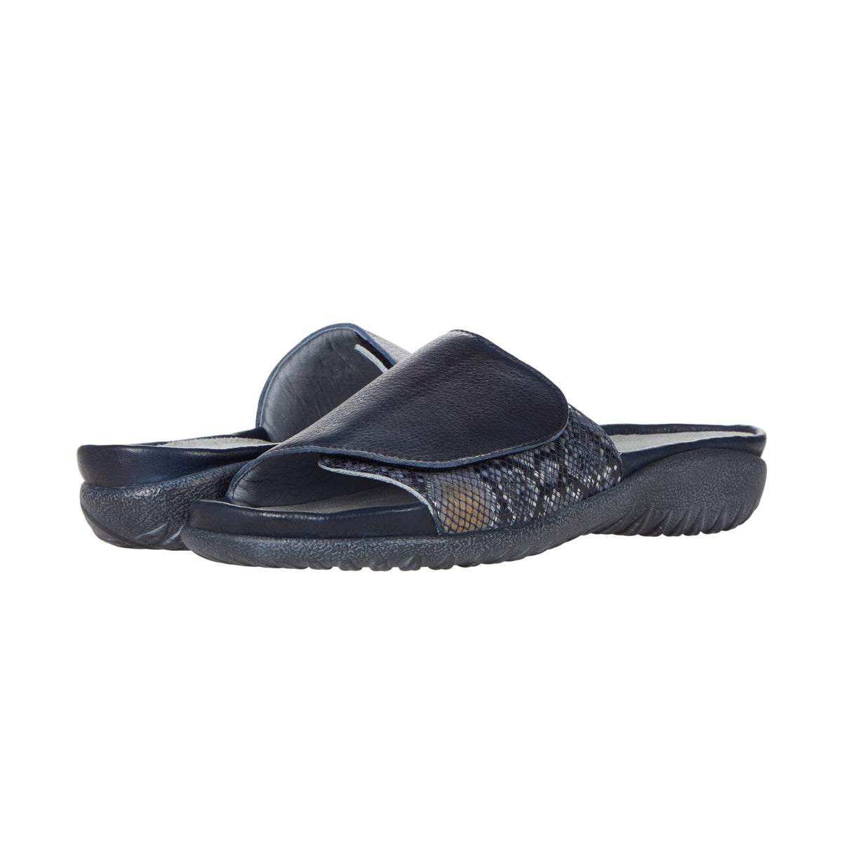 Ink Leather Python