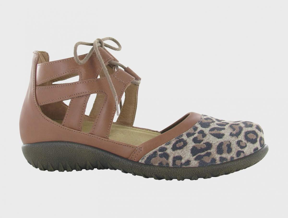 Cheetah Suede/Mcha Rose Leather