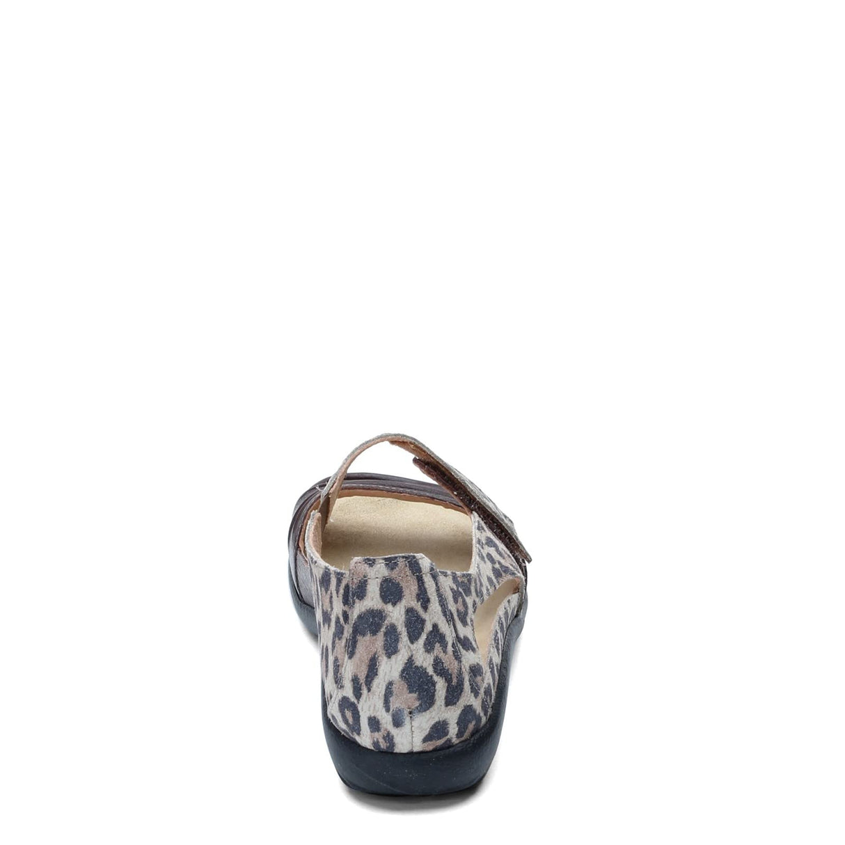 Soft Brown Leather/Cheetah Suede