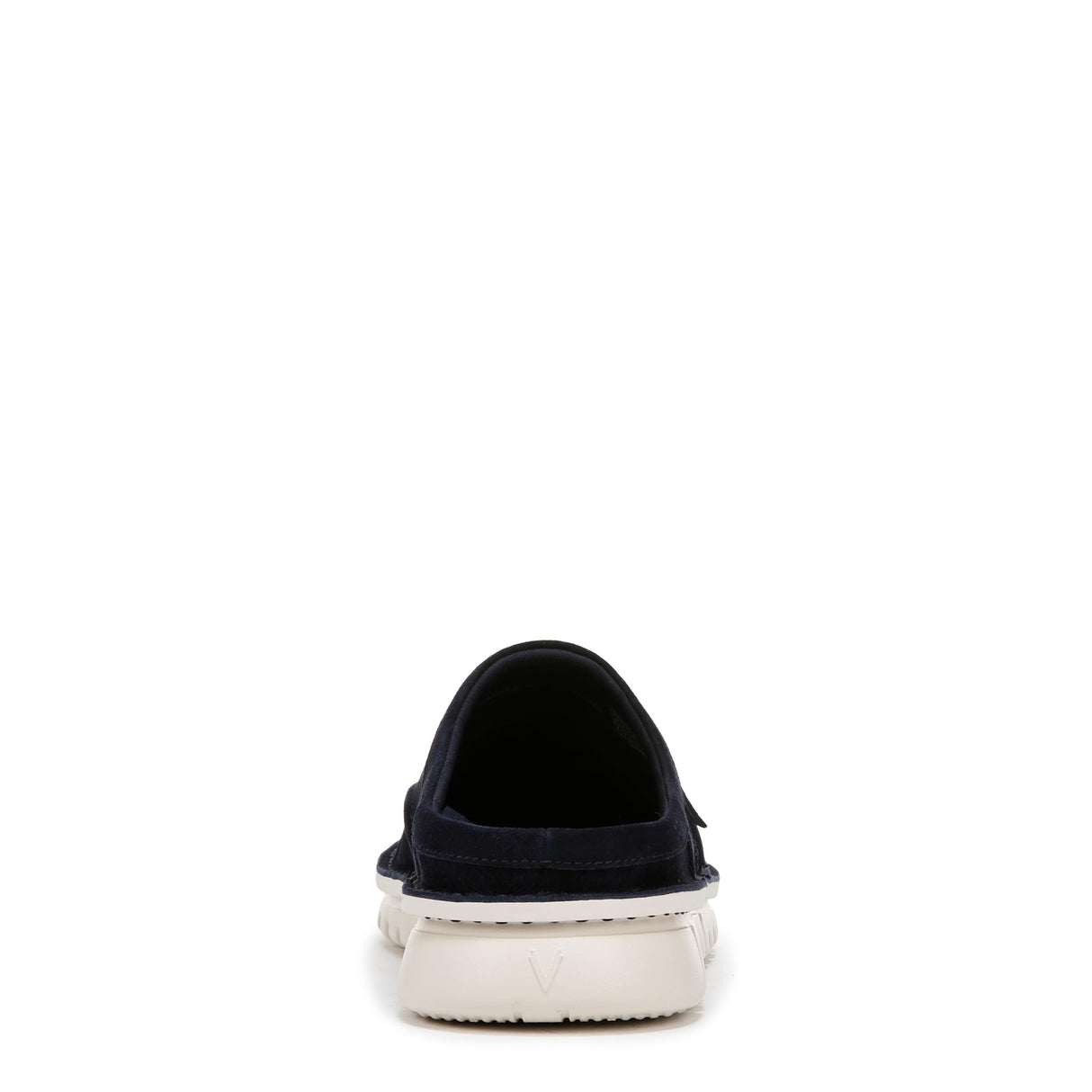 Navy Blazer Waxed Suede