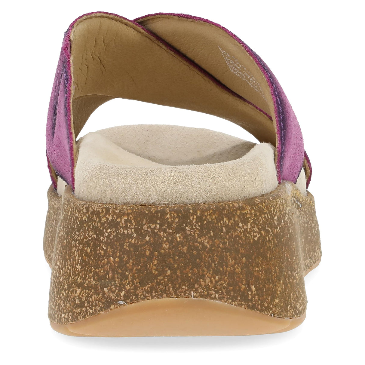 Plum Burnished Suede