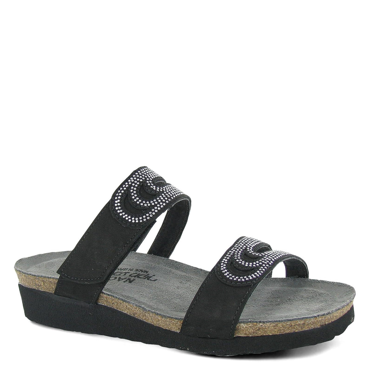 Black Nubuck W/Rivets