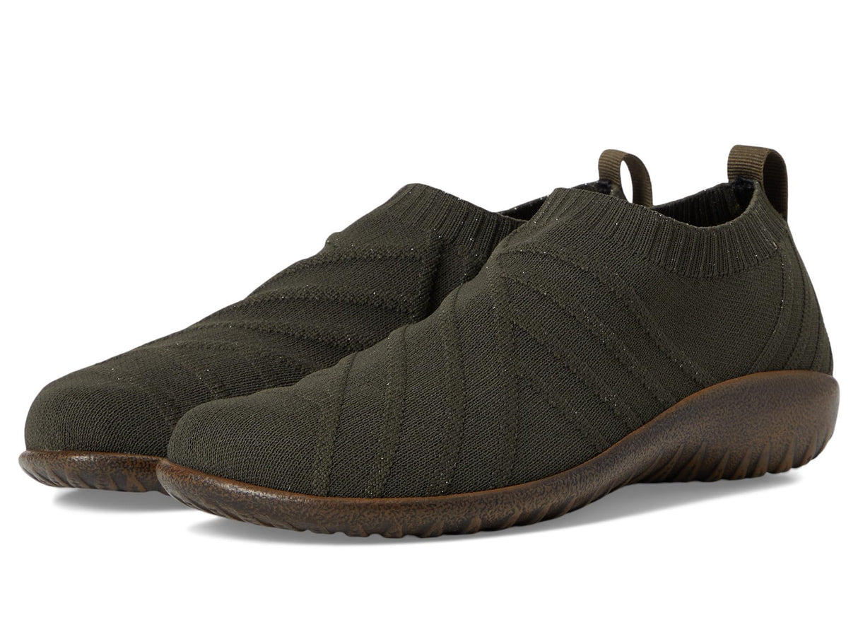 Olive W/Gold Knit
