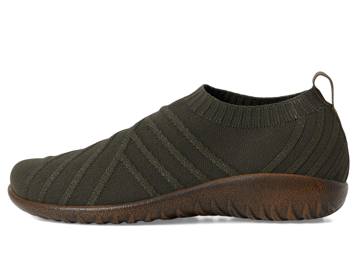 Olive W/Gold Knit