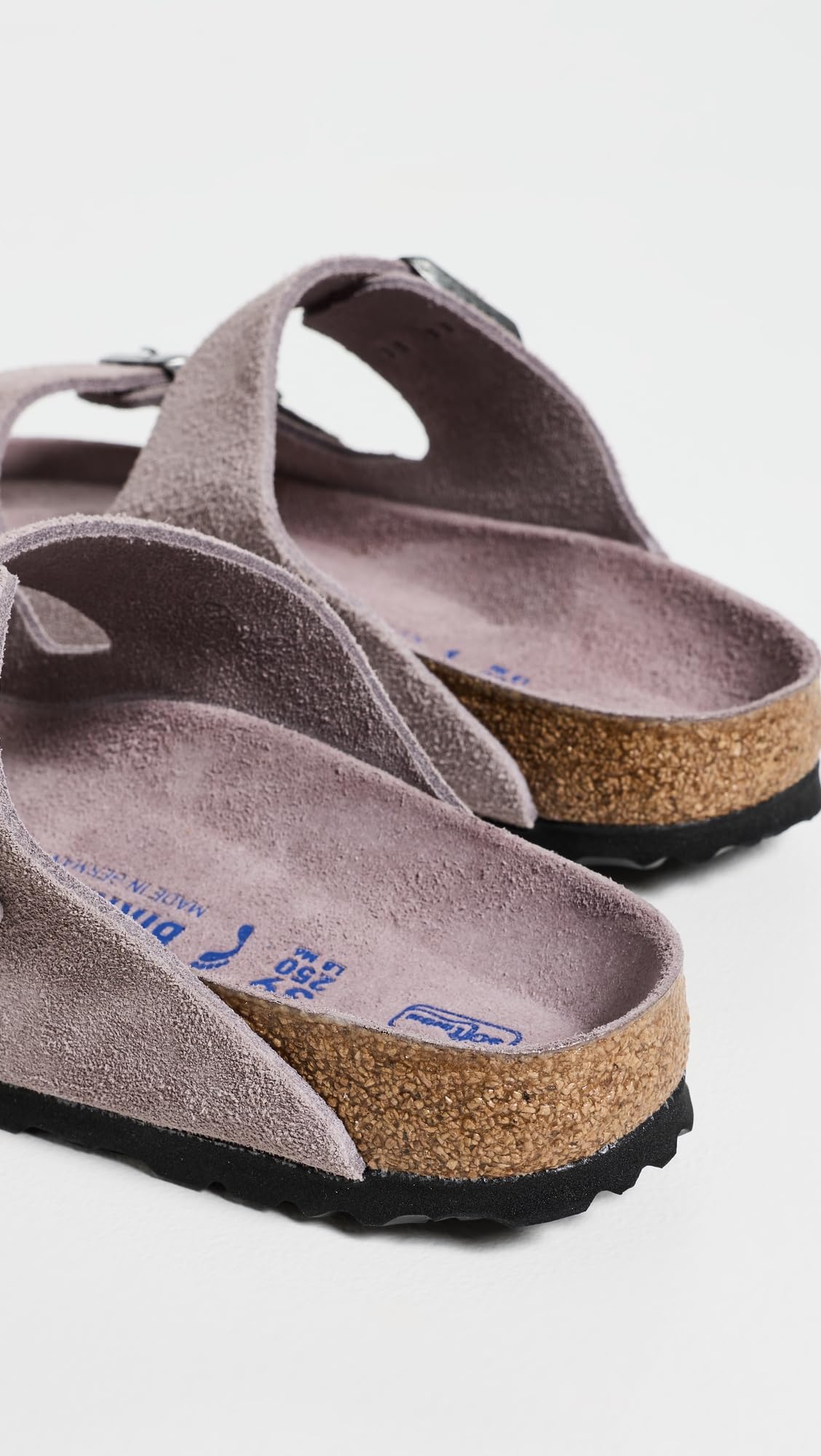 Faded Purple Tonal Suede