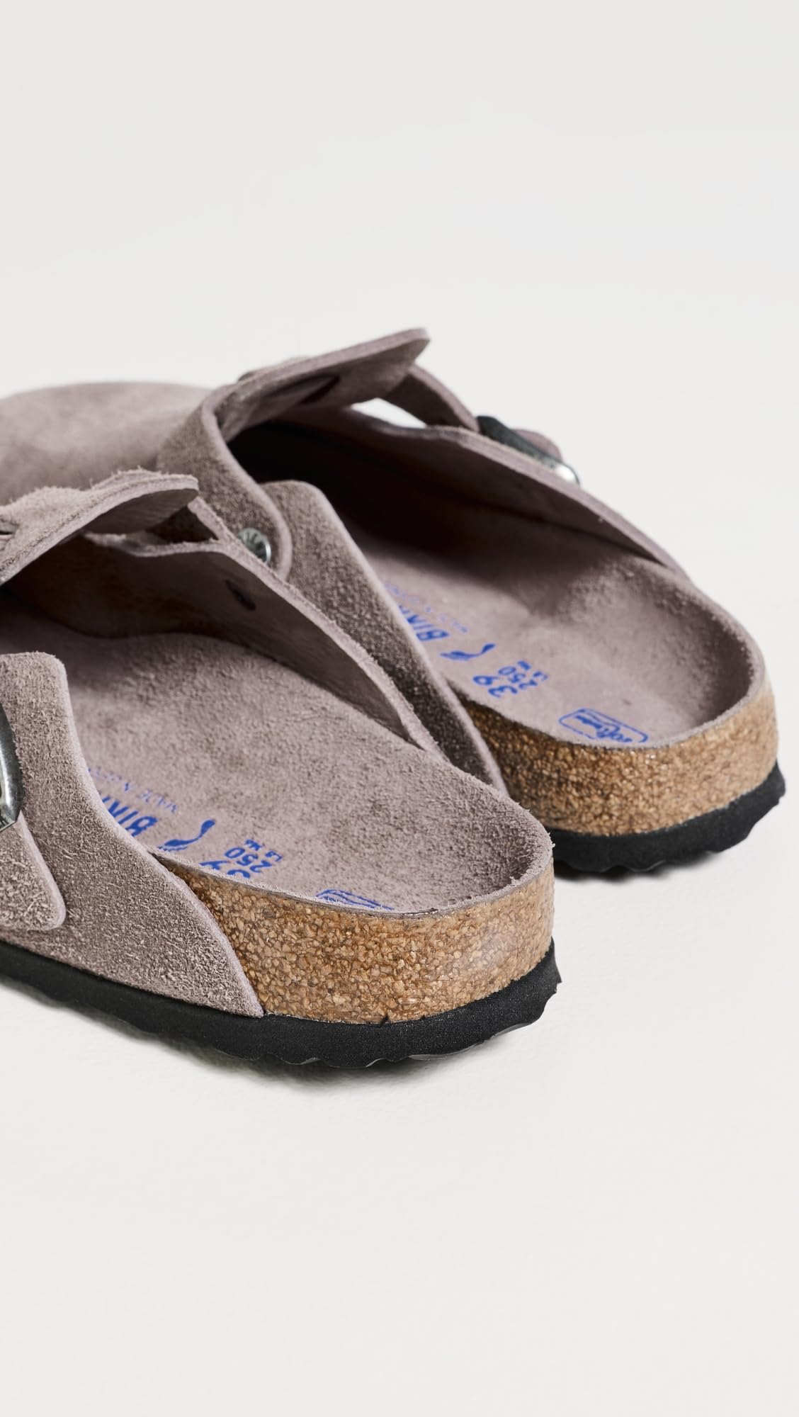Faded Purple Tonal Suede