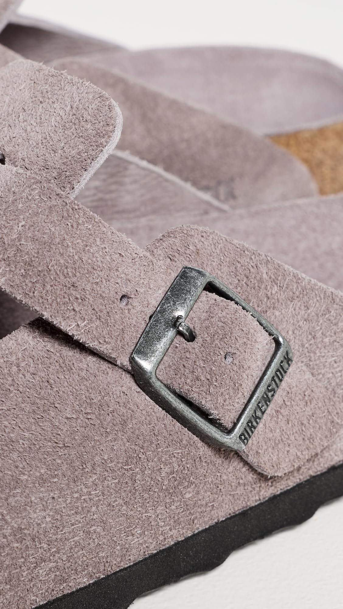 Faded Purple Tonal Suede
