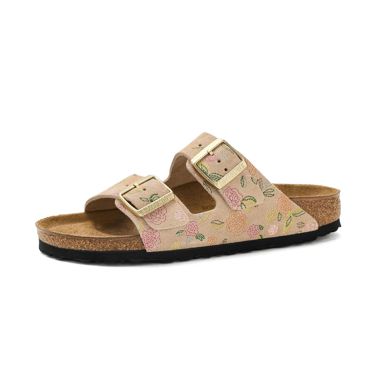 Sandcastle Flower Print Suede
