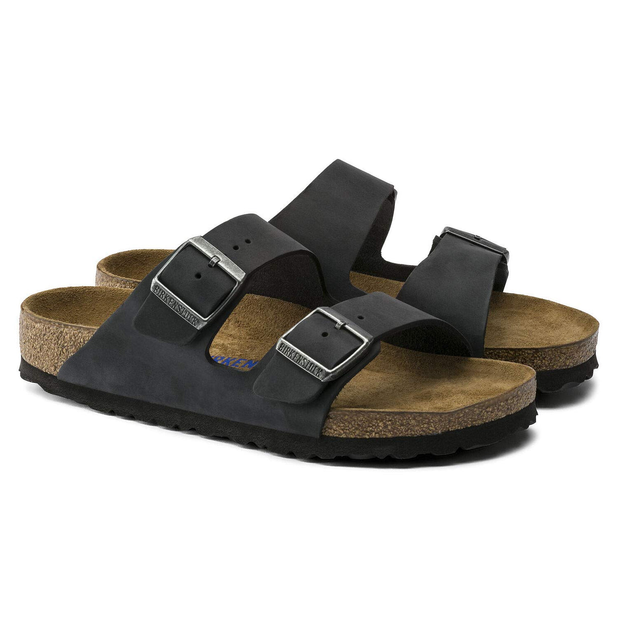 Black Oiled Leather