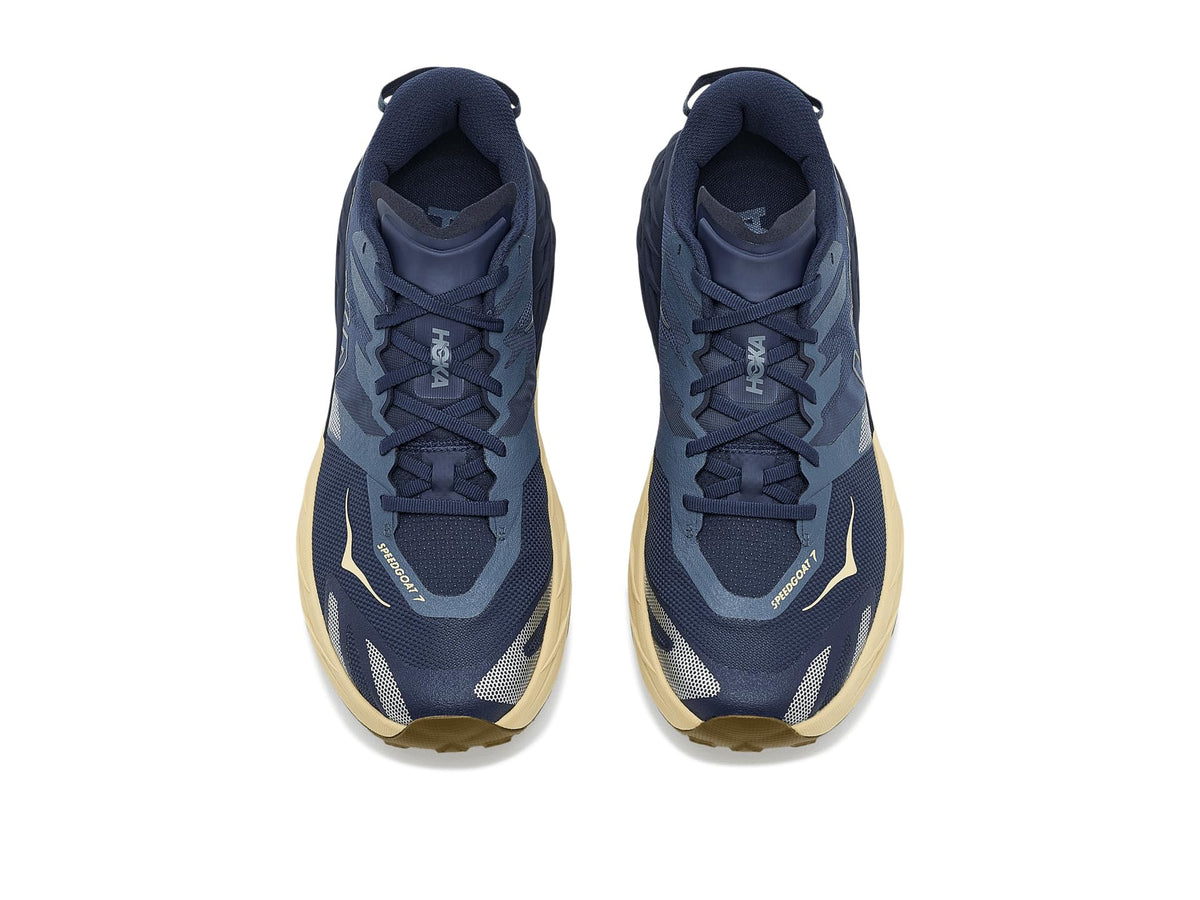 Varsity Navy/Barley Flour