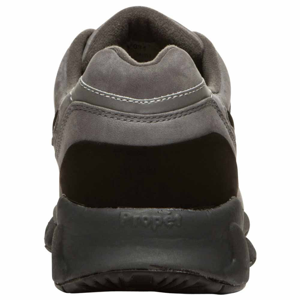 Grey/Black Nubuck