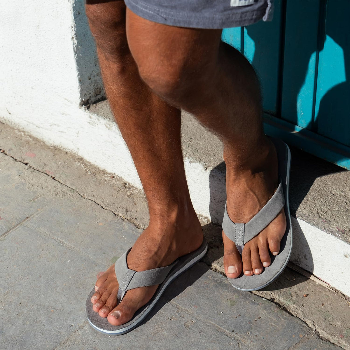Grey Suede