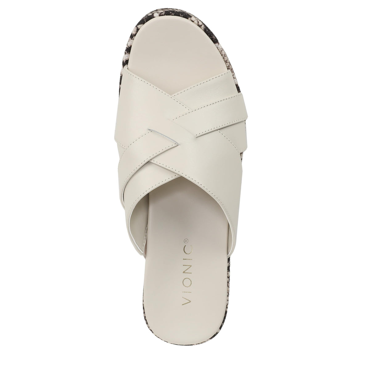 Cream Snake Leather