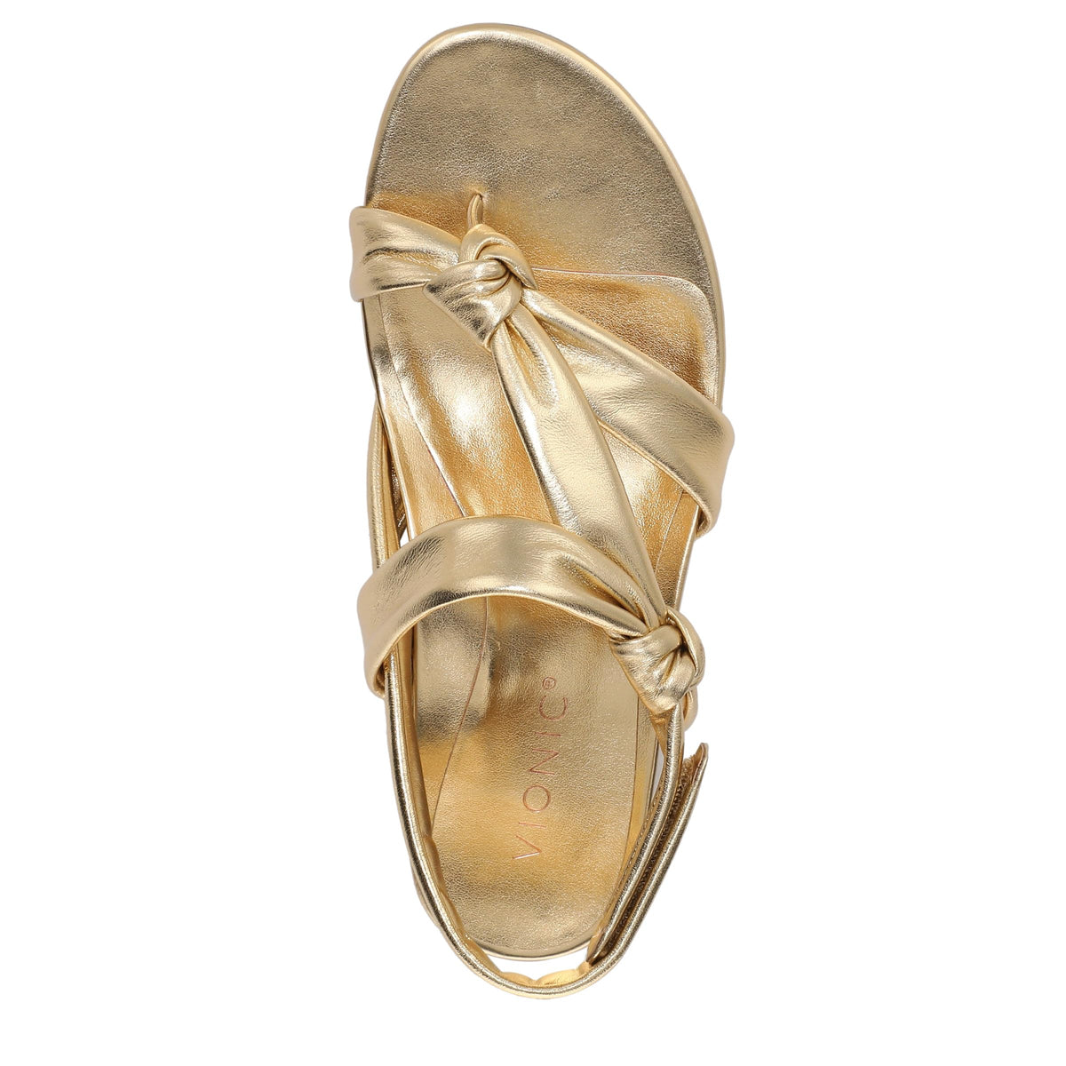 Gold Metallic Leather