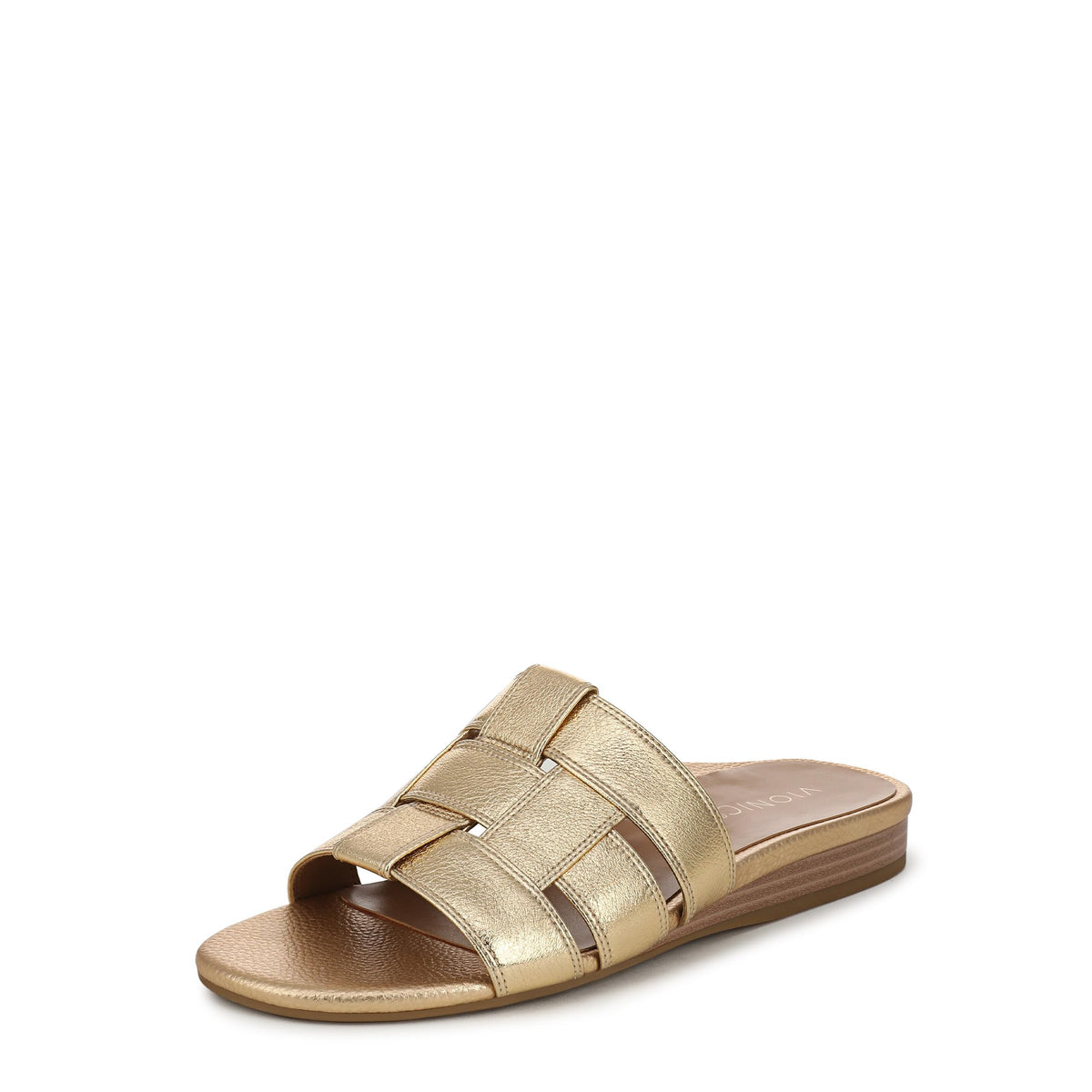 Gold Metallic Leather
